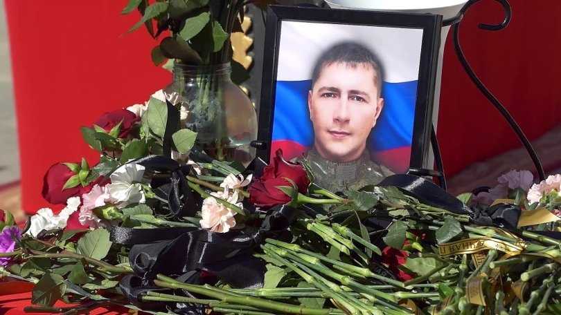 В Башкирии простились с погибшим в СВО Виталием Бурулевым