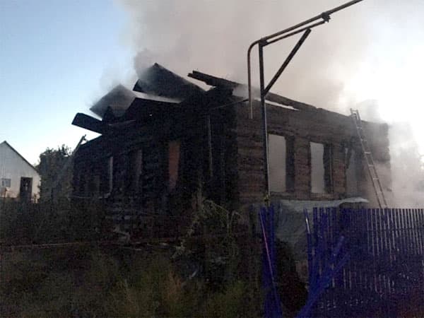 В Бирском районе Башкирии в пожаре погибли 9 человек