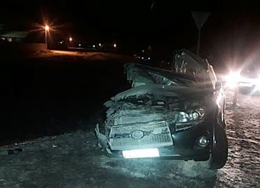 В Мелеузовском районе произошла авария с участием трёх трех автомобилий