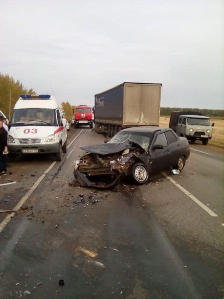 В Дюртюлинском районе по вине лихача погиб водитель