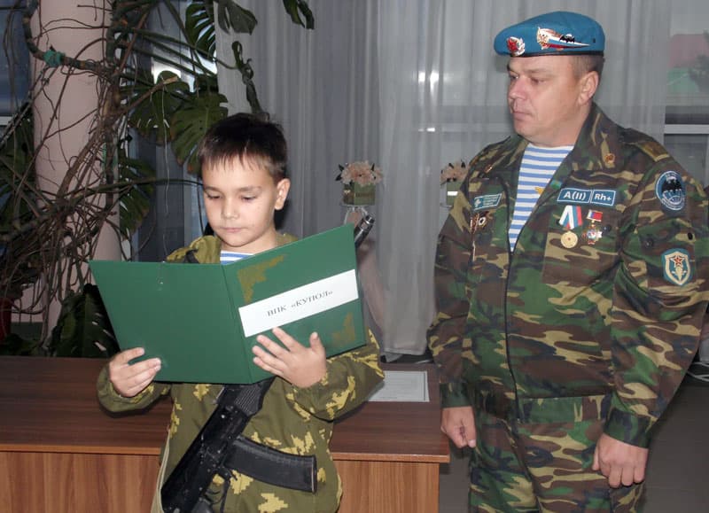 В Давлекановском районе 12 курсантов военно-патриотического клуба приняли присягу