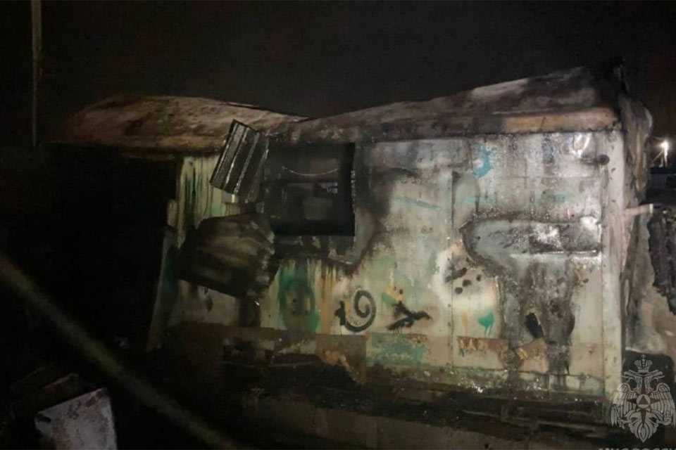В Башкирии в вагончике обнаружили фрагменты тела мужчины