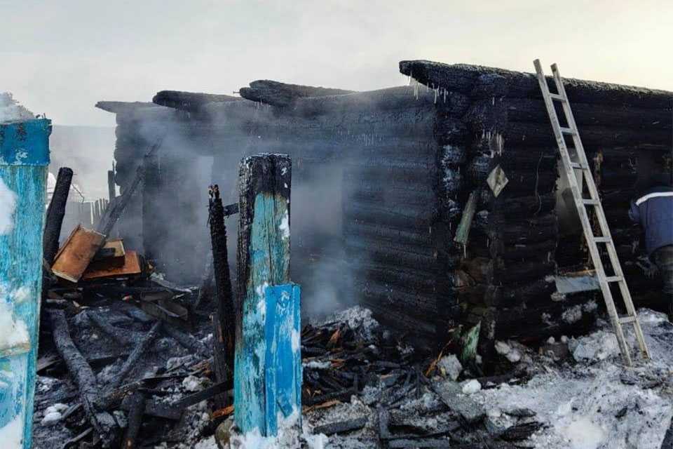 Трагедия в Башкирии: в сгоревшем доме найден погибший