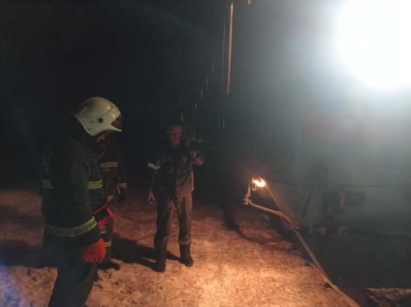 В Башкирии загорелся поезд на станции Улу-Теляк
