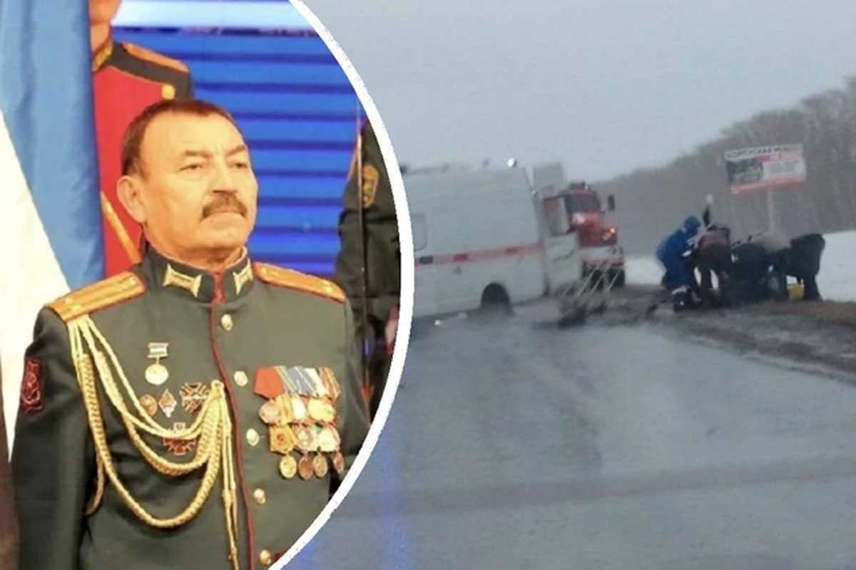 В Башкирии в аварии погиб военком Ринат Гималов - ВИДЕО