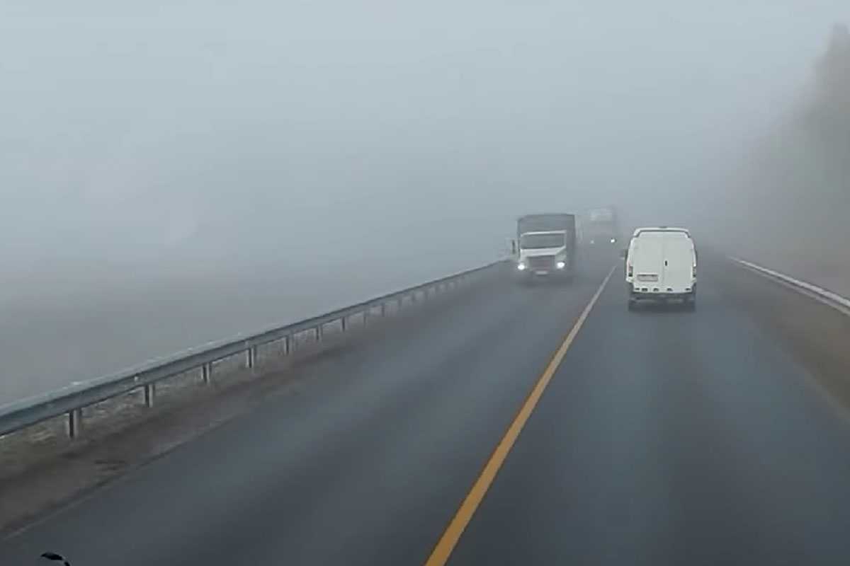 Непогода в Башкирии: туман, дождь, снег и штормовое предупреждение